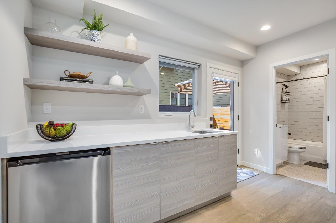 Rooftop Patio With Waterview, Private Garden & Grill 3Br 3Ba- Modern Cityscape Seattle Luaran gambar
