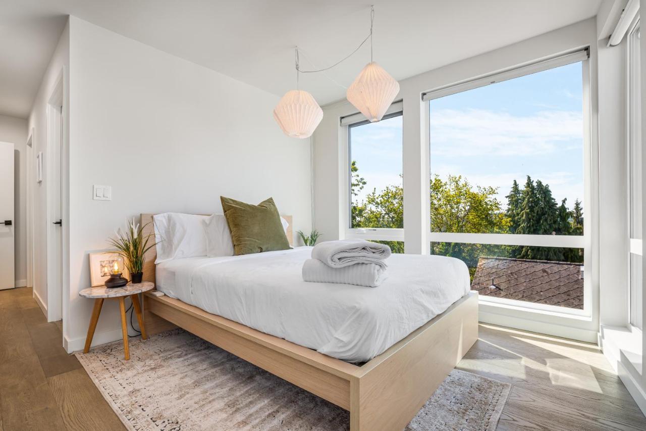 Rooftop Patio With Waterview, Private Garden & Grill 3Br 3Ba- Modern Cityscape Seattle Luaran gambar